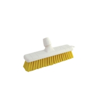 Stiff Bristle 12  Hygiene Broom Head Yellow