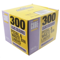 Le Cube Pedal Bin Bags Dispenser Box of 300