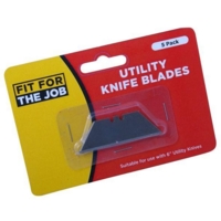 Replacement Utility Knife Blades Pack of 5