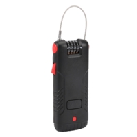 Combination Cable Lock with Alarm Battery Powered