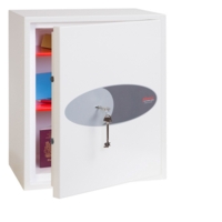 Fortress 24L Security Safe Key Lock White