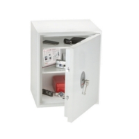 Fortress 42L Security Safe Key Lock White