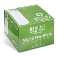 Alcohol Free Medical Wipes Box of 100