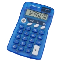 Pocket 8 Digit Calculator 12595 17522LM Blue EACH