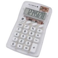 Pocket 8 Digit Calculator 12598 17529LM White EACH
