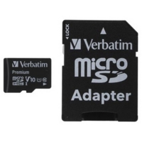 Micro SDHC/SDXC Card & Adaptor Class 10 16GB