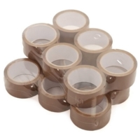 Parcel Tape BUFF 48mm x 66m Pack of 6   245101836