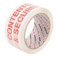Printed CONTENTS CHECKED 50mm x 66m EACH