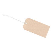 Buff Strung Tag MS0 54mm x 30mm Box of 1000