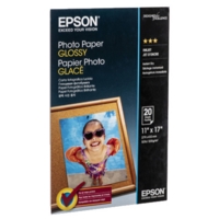 A4 Epson Glossy Inkjet 200gsm Paper Pack of 20