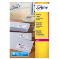 Avery L7162-100 Laser Labels Pack 100   16 per sheet