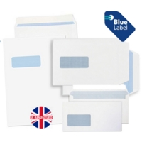 C4 White Window 100gsm Peal & Seal Envelopes Pack of 250