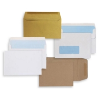 C6 White Window 90gsm Self Seal Envelopes Box of 1000
