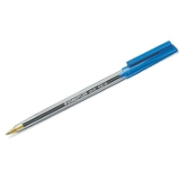 Staedtler Stick Ballpen Medium Blue Box of 10