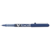 Pilot V Ball Liquid Rollerball Extra-Fine Blue Pens Box of 12