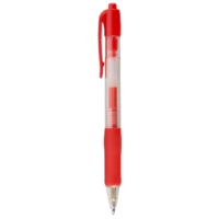 KW Retractable Red Gel Ballpoint Pens Box of 10