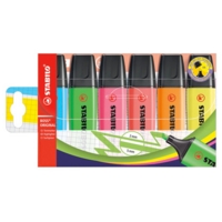 Stabilo Boss Highlighter Assorted Pack of 6