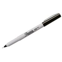 Sharpie Ultra-Fine Permanent Black Markers TWIN PACK
