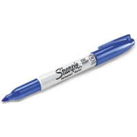 Sharpie Fine Markers Blue Box of 12