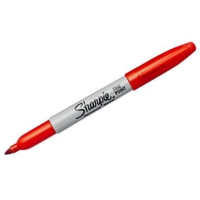 Sharpie Fine Markers Red Markers Box of 12