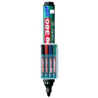 Edding 380 Flip Chart Markers Assorted Markers Pack of 4