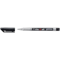 Stabilo Write-4-All Fine Black Marker Pen Box of 10