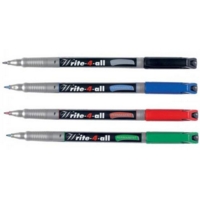 Stabilo Write-4-All Fine Assorted Markers Pack of 4