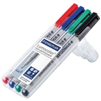 Staedtler Lumocolour 316 Non Permanent Fine Pack of 4