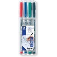 Staedtler Lumocolour 315 Non Permanent Medium Pack of 4