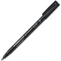 Staedtler Lumocolour Permanent 318 Fine Black Box of 10