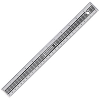 Clear Plastic 30cm/12" Shattr Resistant  SINGLE RULER