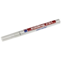 Edding 751 Paint Marker 2-4mm Bullet White Box of 10