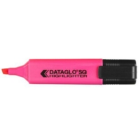 Square Highlighters Chisel Tip Pink Pack of 10