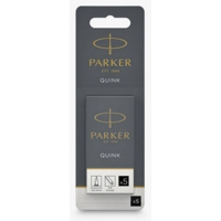 Parker Fountain Pen Black Ink Refill Cartridges Pack of 5