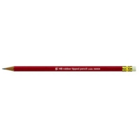 HB C2 Rubber Tipped Office Pencils Box of 12