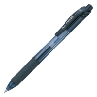 Pentel EnergelX Medium BL107 Retractable Black Box of 12
