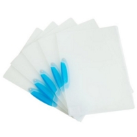 A4 Swivel Clip Presentation Files Clear Pack of 25