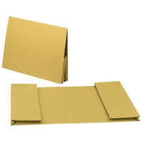 Guildhall Double Pocket Wallets Yellow Box of 25