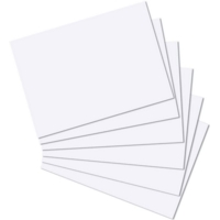 A5 White Card 160gsm Pack of 250 Sheets