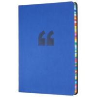 Collins A5 Edge Ruled Notebook Indigo