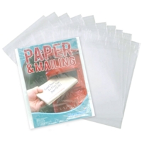 A4 Clear Poly Mailing Peal & Seal Mailing Bag Pack of 100