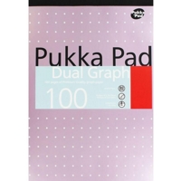 Pukka Pad A4 Metallic Graph Pad SINGLE