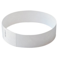 Tyvek Wristbands 19mm Luminous White 1,000