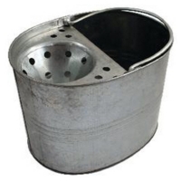 3 Gallon Mop Bucket Galvanised Steel
