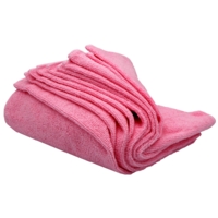 Microfibre Cloths Red 400mm x 400mm Pack of 10