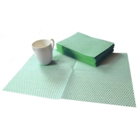 All Purpose Cleaning Cloths 30cm x 38cm Green Pack of 50