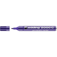 Edding 2000c Permanent Purple Markers Box of 10