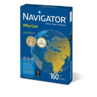 A4 Navigator 160gsm Card Pack 250 Single ream