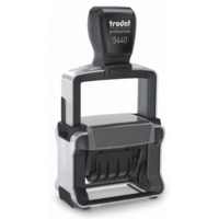 PAID BY BACS Word Self Inking Red Ink Stamp