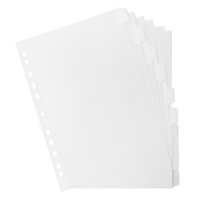 Concord A4 10 Part Subject Punched Divider SINGLE PACK